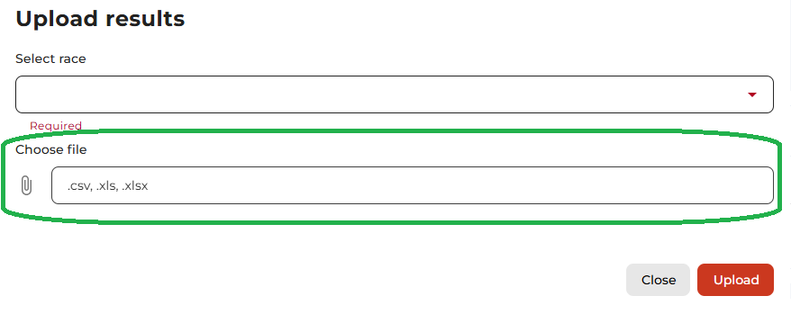 CMS004 - How to upload results is in the EventCMS?